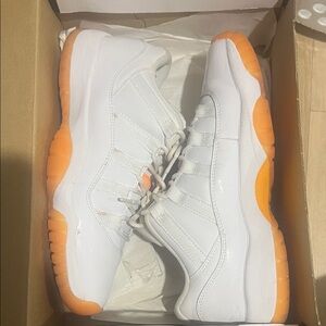 Jordan Air 11 Retro Low GG White Citrus